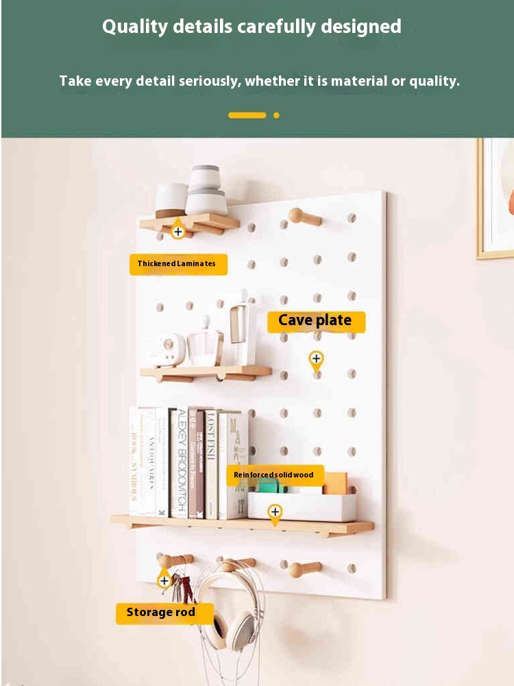 Hanging Rack Entrance Hall Wall Hanger Rack Wall Display Thin Shelf ...