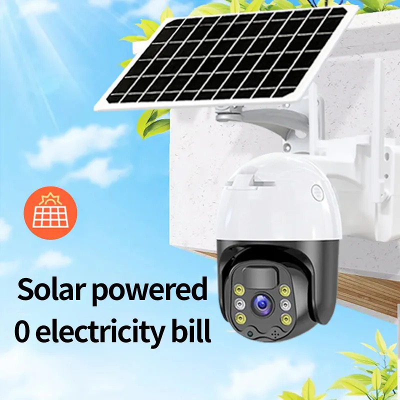 Smart Solar Camera: 24/7 Surveillance, Wire-Free Setup, Real-Time ...
