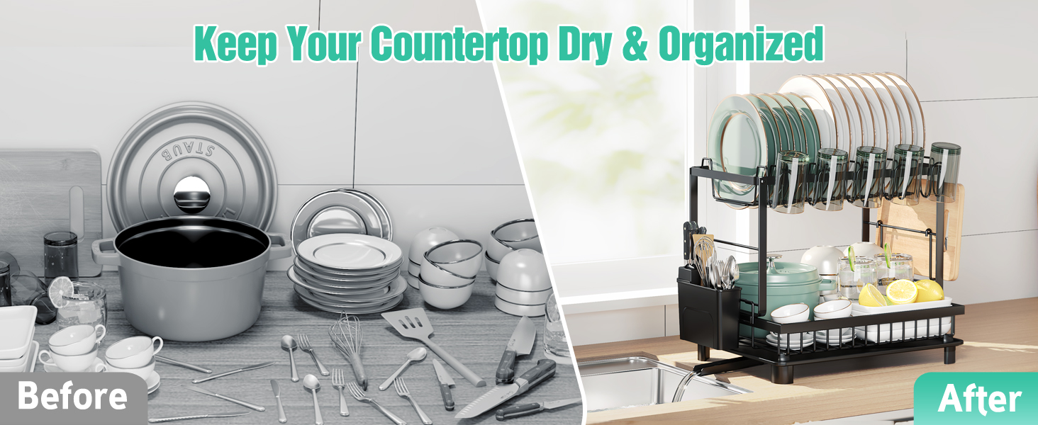 SG Drain Rack Auto Tray drying with Holder Dish Drainer dish rack ...