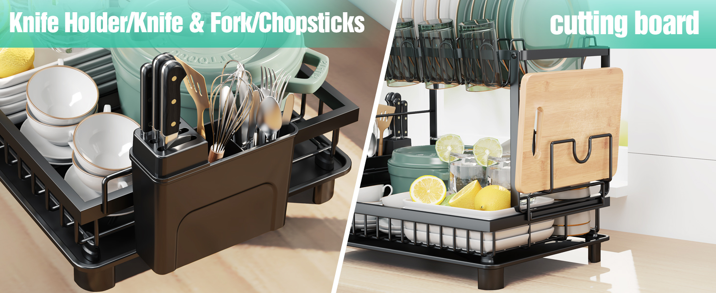 SG Drain Rack Auto Tray drying with Holder Dish Drainer dish rack ...