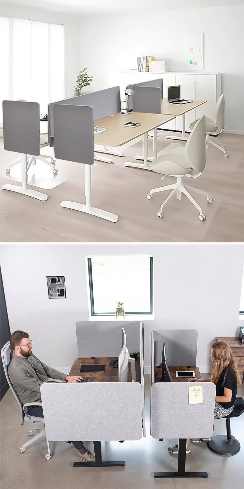 Desk lifting table sound-absorbing screen baffle table edge baffle no ...