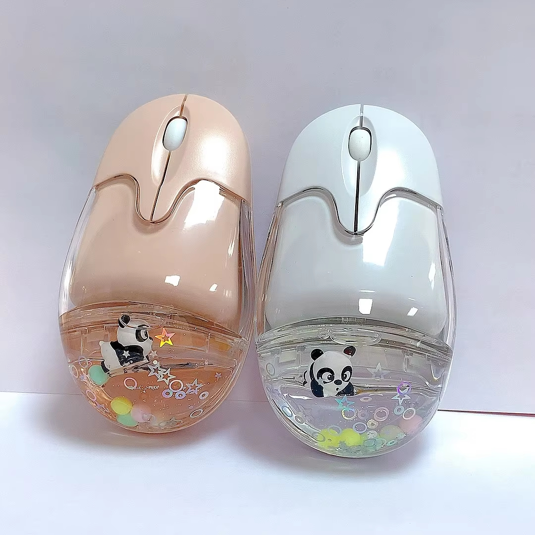 2.4G Bluetooth Dual Mode Wireless Mouse Creative Cute Doll Wireless ...