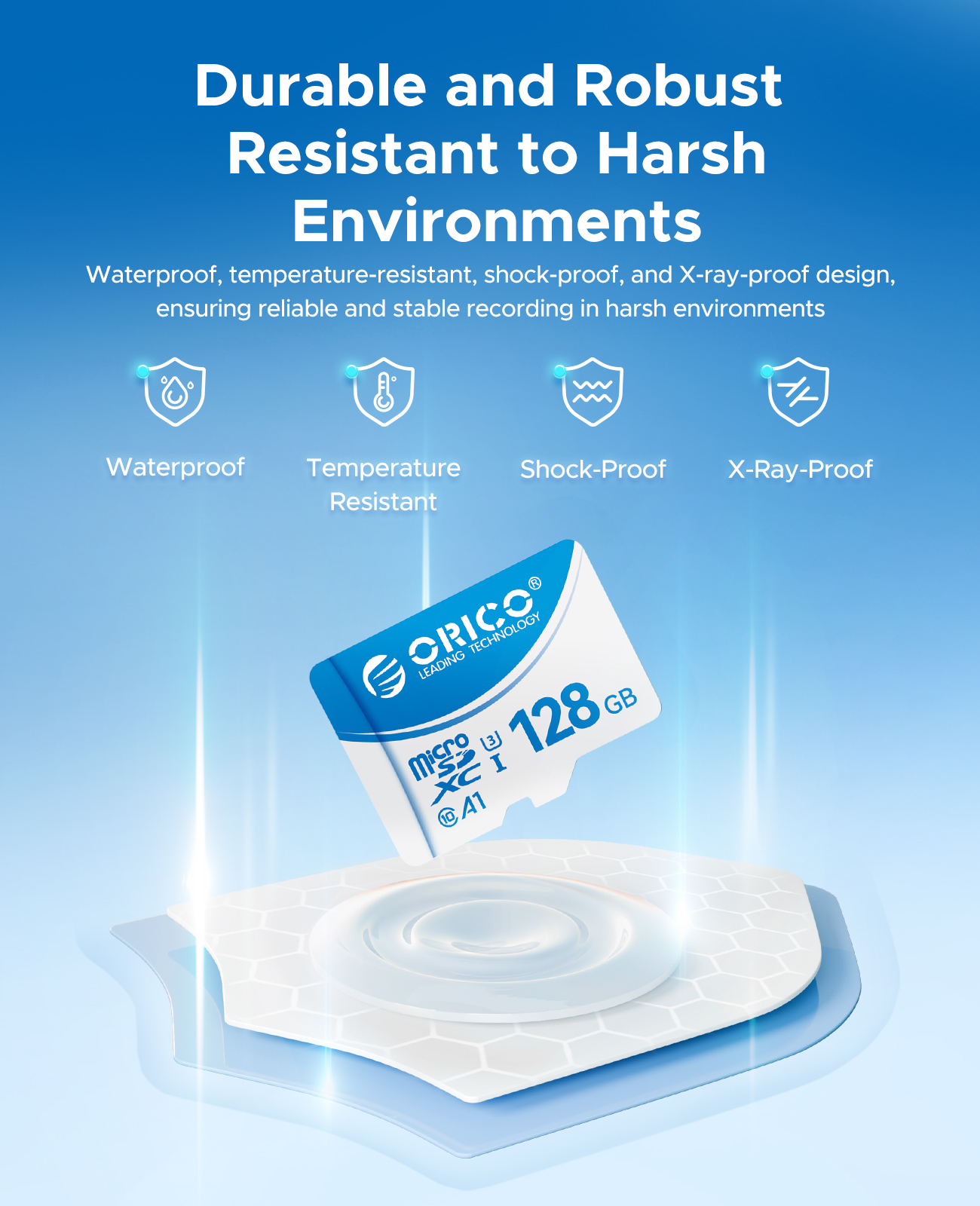 ORICO-T3 Micro SD Card 70MB/s Class10 Waterproof TF Memory Card for ...