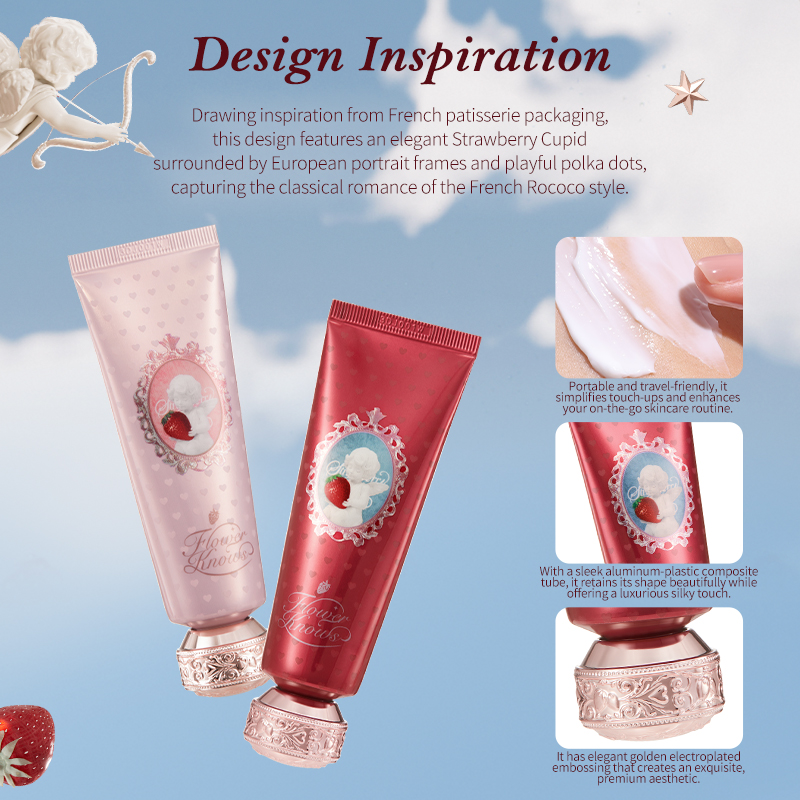 Flower Knows Christmas Limited Scented Hand Cream Strawberry Cupid