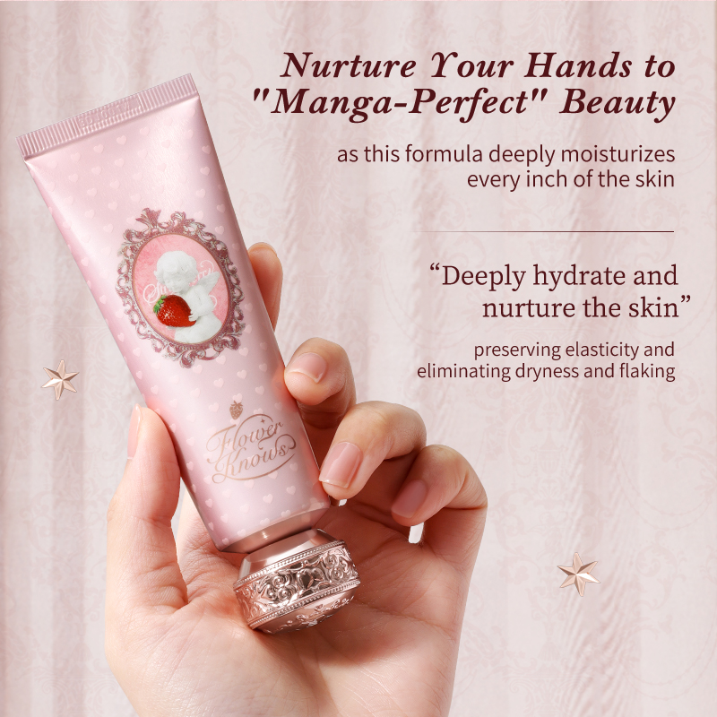 Flower Knows Christmas Limited Scented Hand Cream Strawberry Cupid