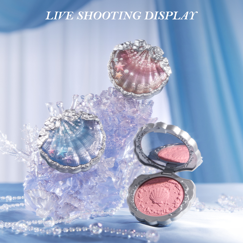 Flower Knows Shell's Jewel Collection Silk Satin Blush Powder Blusher ...