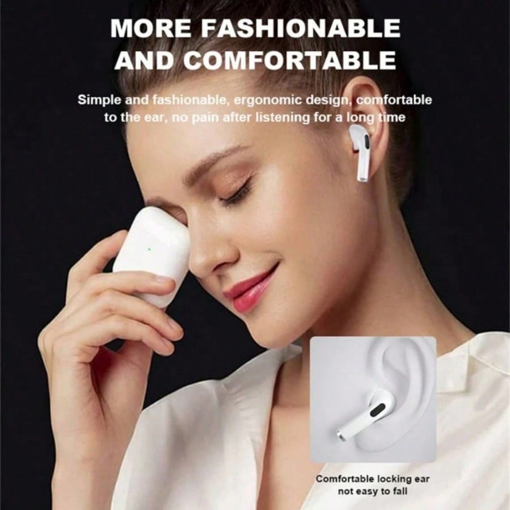 Pro4 Earphones TWS Wireless Bluetooth Earbuds In-Ear Headphones ...