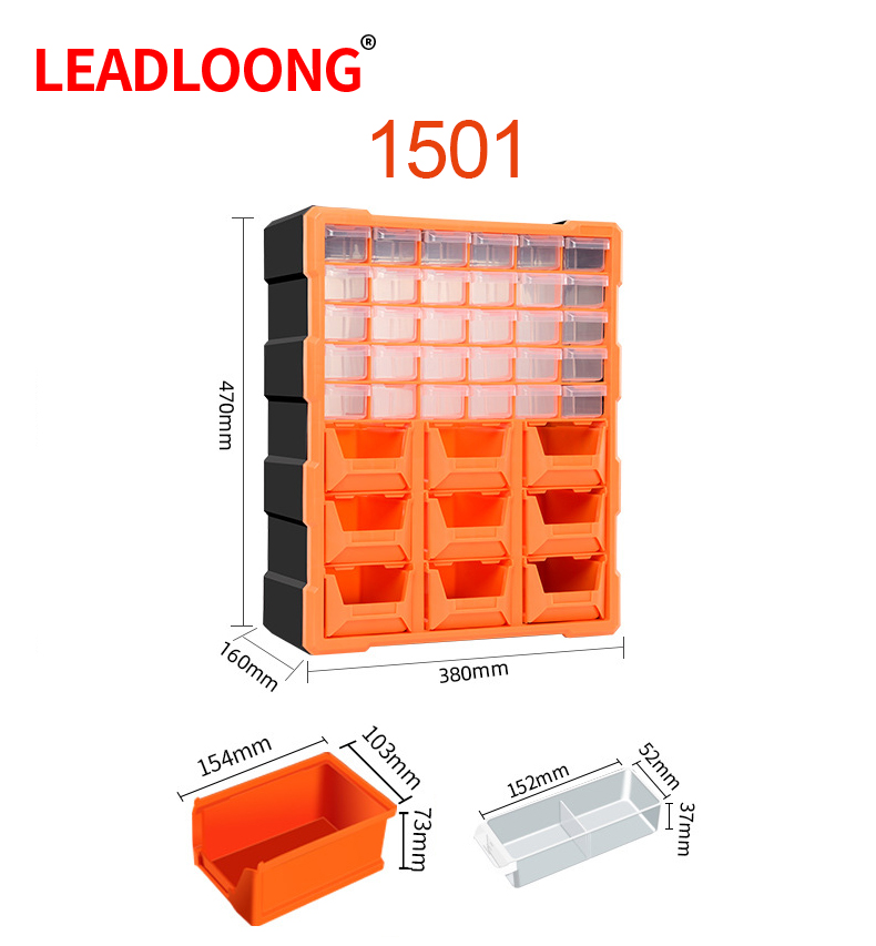 Plastic box rectangular box tool box screw fittings classification grid ...