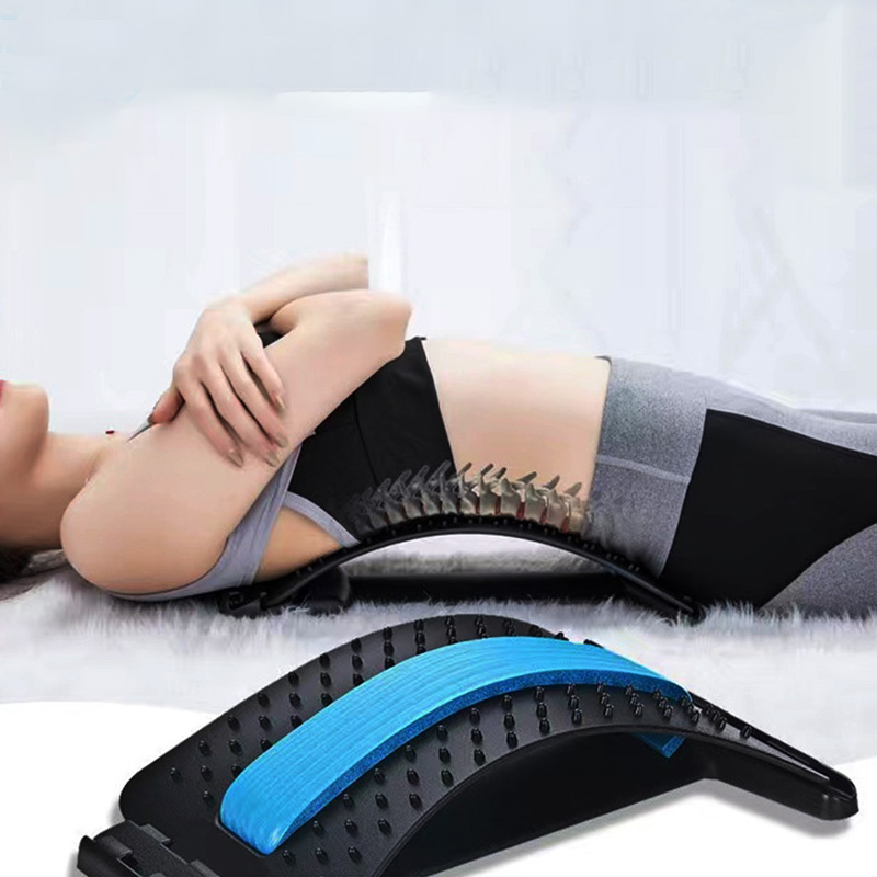 Spine Alignment Stretcher, Adjustable Lumbar Support Board, Massager ...