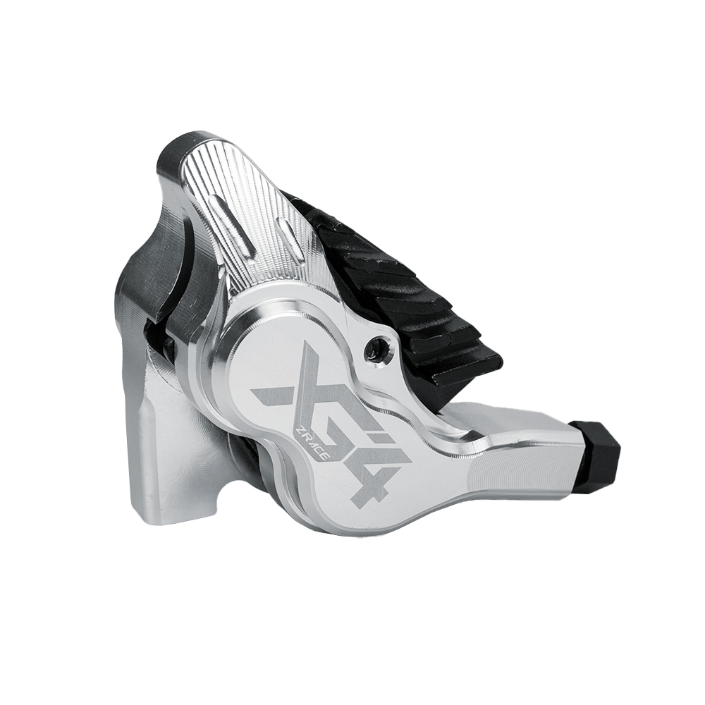 ZRACE XG4 Flat Mount 4 pistons Caliper, Road Hydraulic Brake Caliper ...