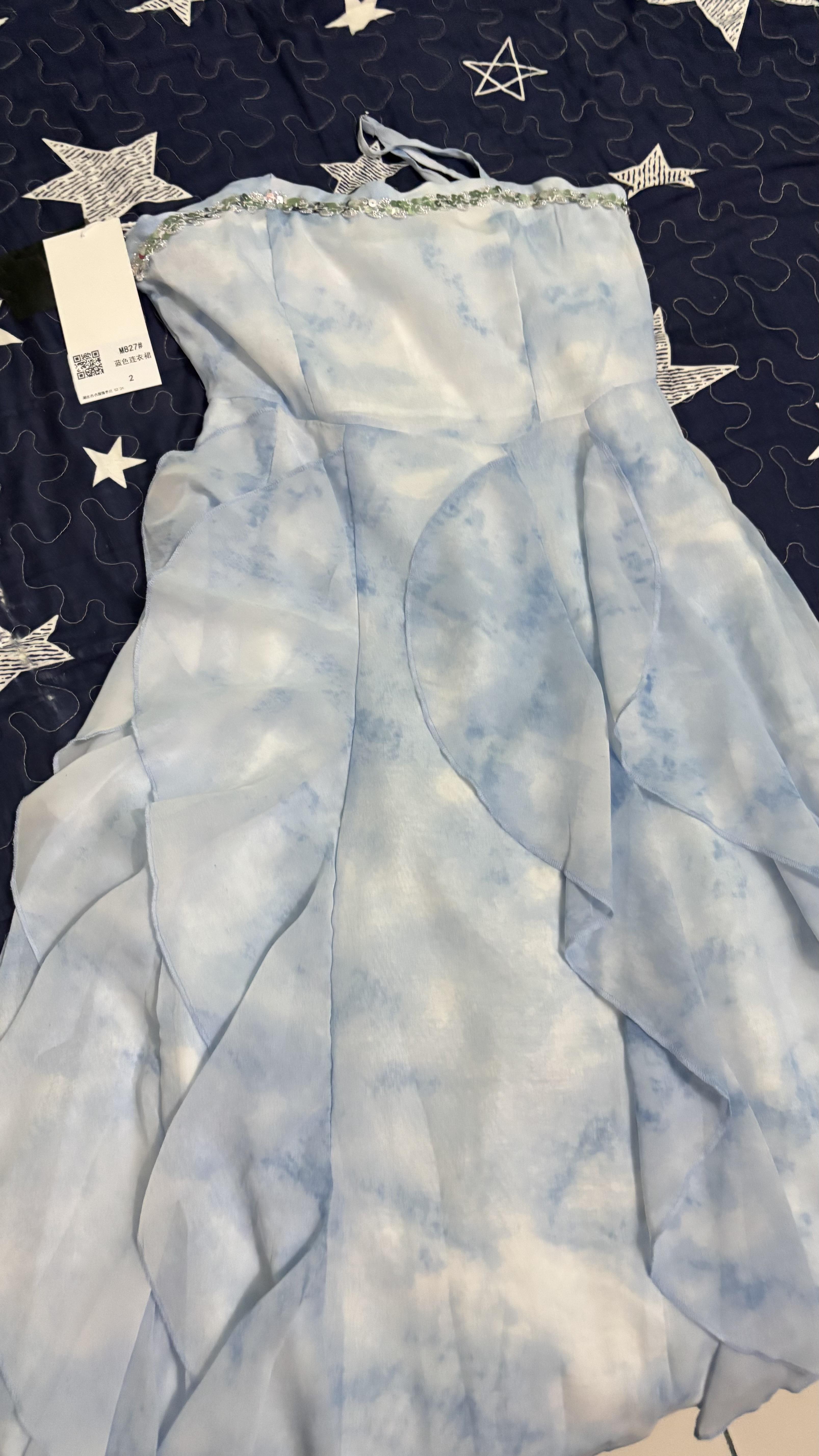 Tea Break French Style Campanula Camisole Dress Women Spring Summer New ...