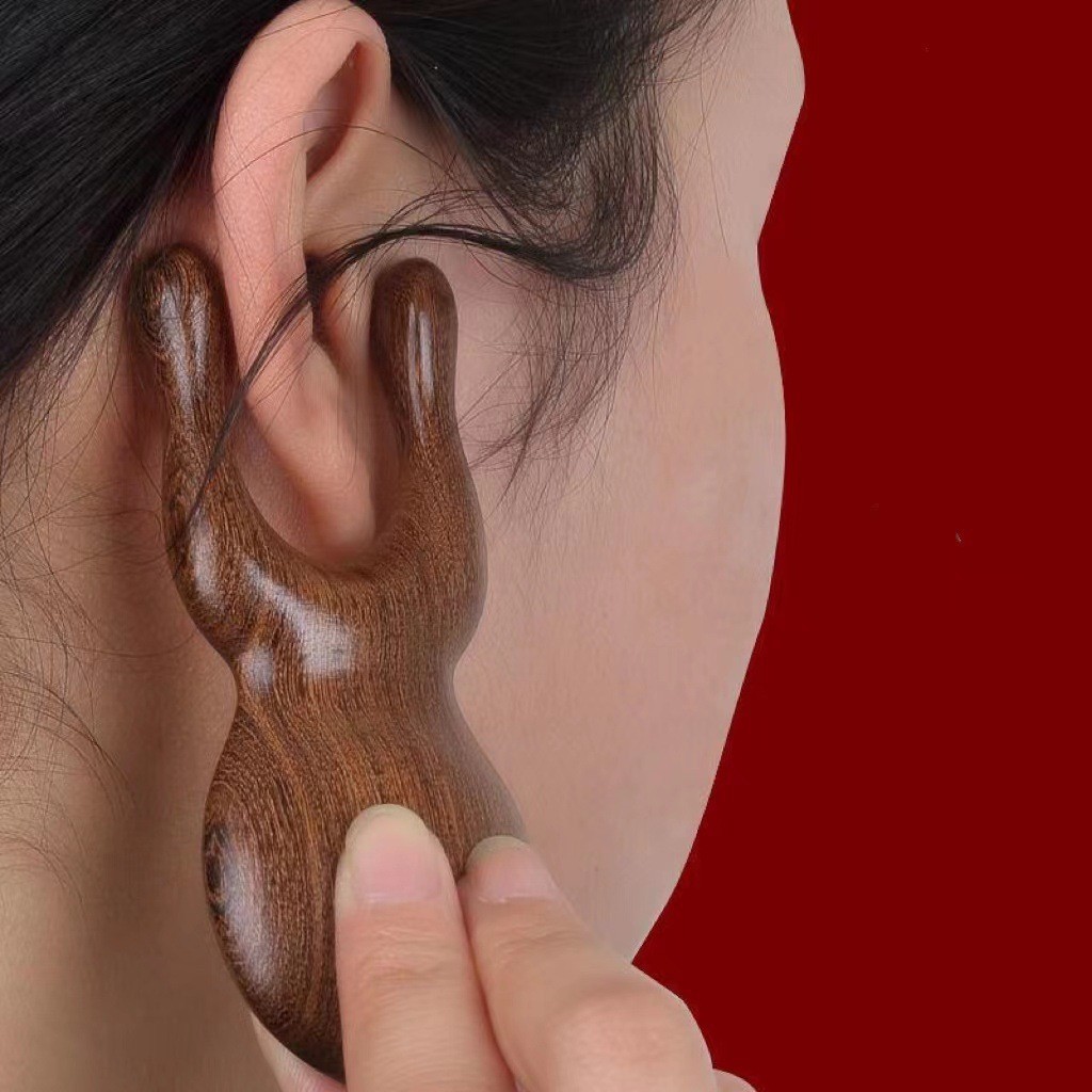 Frog Nose Scraper Sandalwood Face Slimming Massage Tool Eye And Nose ...