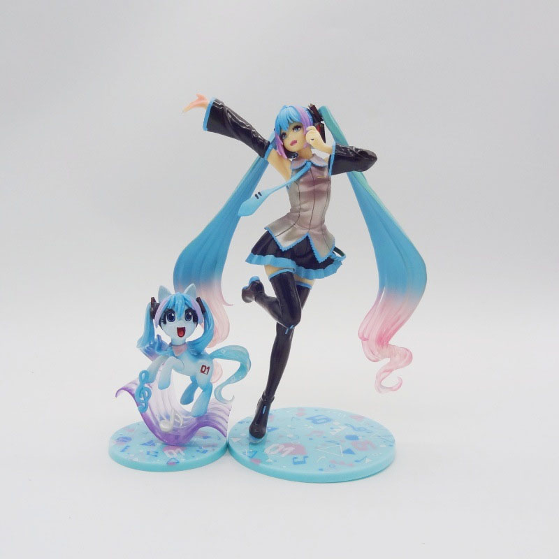 8 Styles Game My little Pony Hatsune Miku Bishoujo Statue Pinkie Pie ...