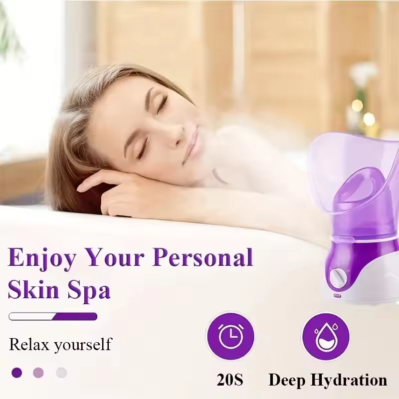 Multi-function Facial Steamer Humidifier Sprayer Moisturizing Beauty ...