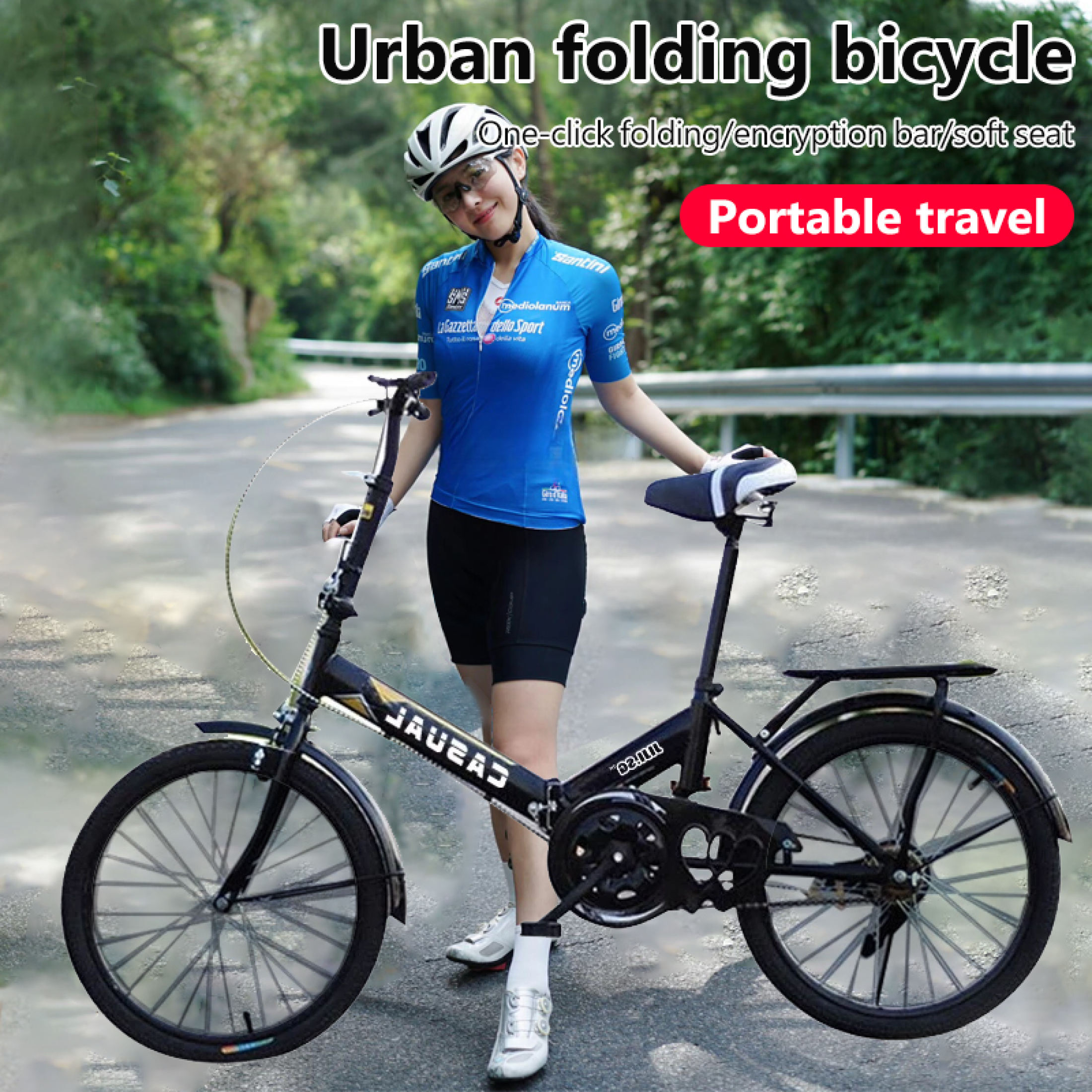 Portable Super Lightweight Mini Bicycle New Folding Bicycle College ...
