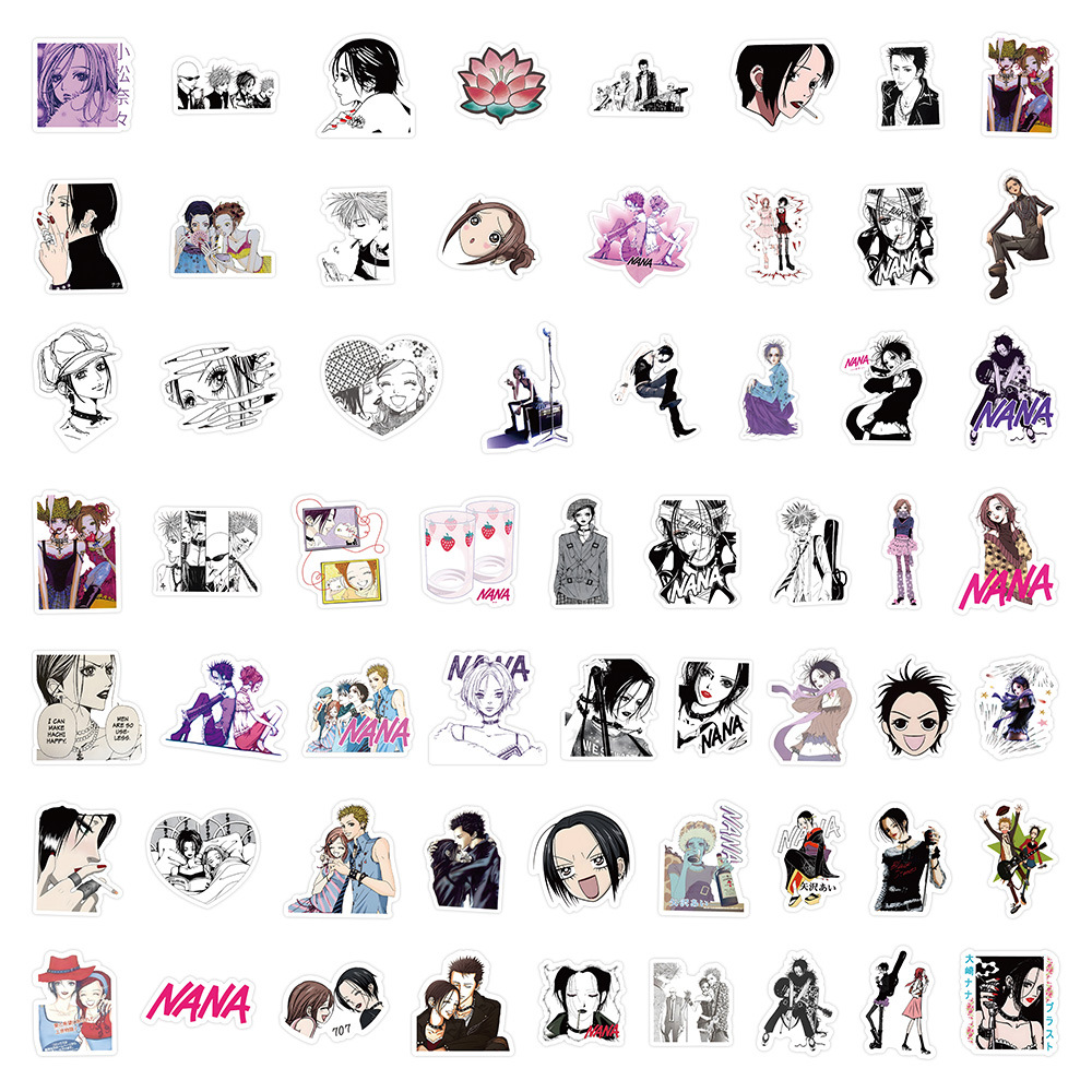 NANA Soulmates 60 Waterproof Anime Stickers – Tokyo Street Style Decal ...