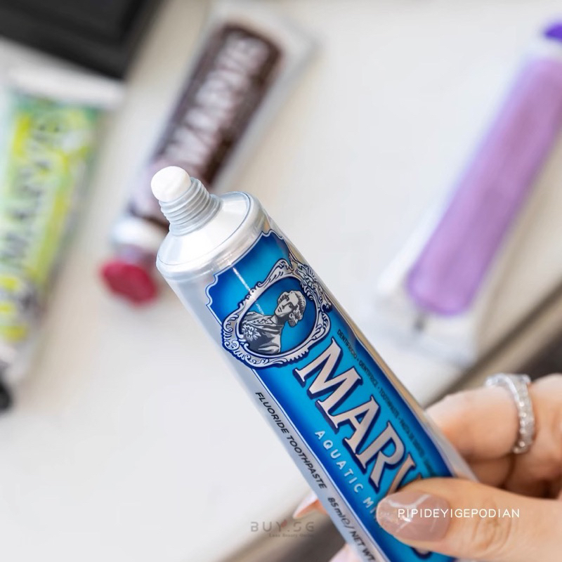 SG Marvis Toothpaste (Italy) 85ml - Whitening Toothpaste Freshen Mouth ...