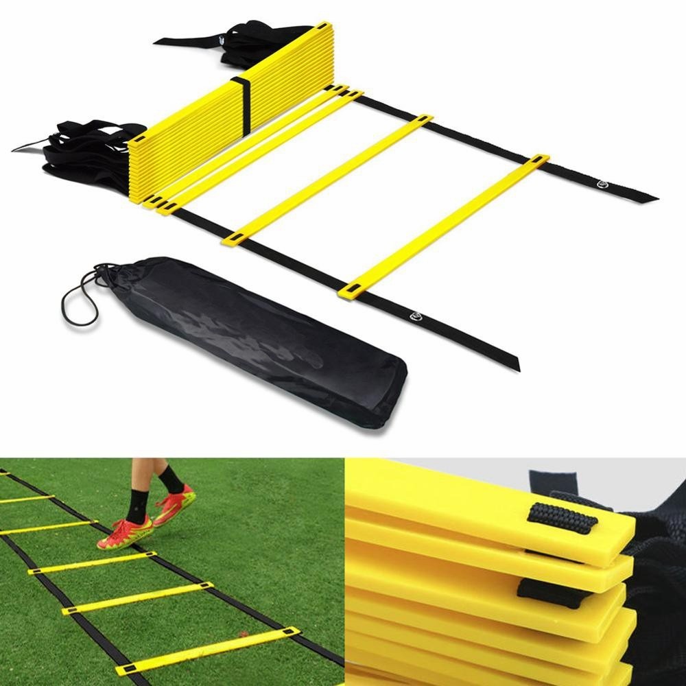 Football training ladder, agility ladder, running ladder, jumping ...