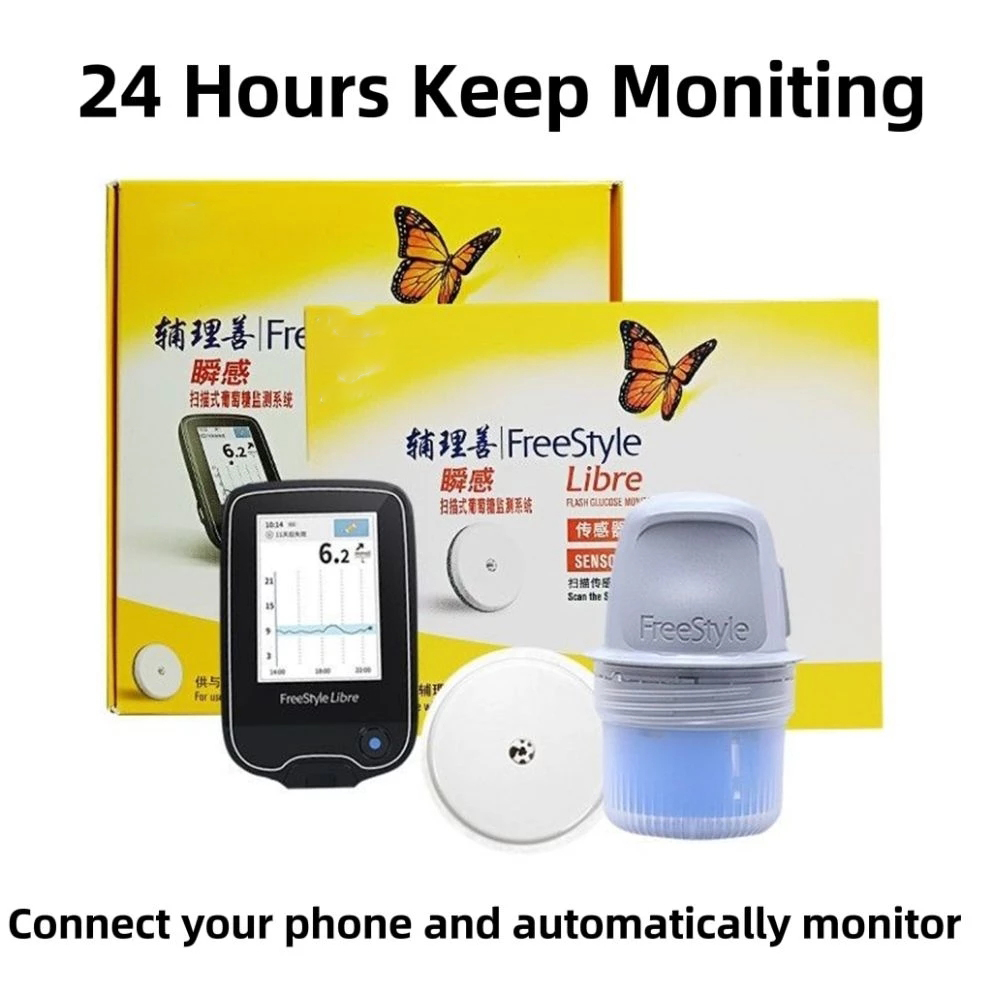 Freestyle Libre 24h Real Time Monitoring Blood Glucose Meter Tester ...