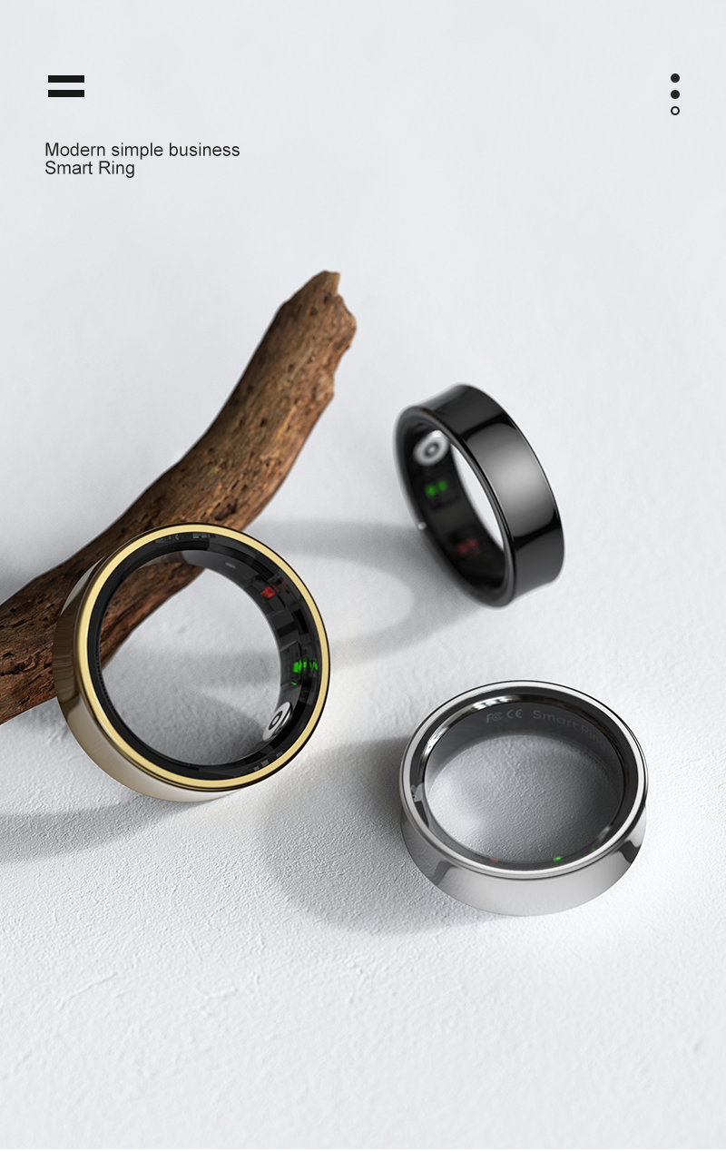 New R09 Smart Ring with Charging C ase 2025 Men Women Couple Smart ring ...