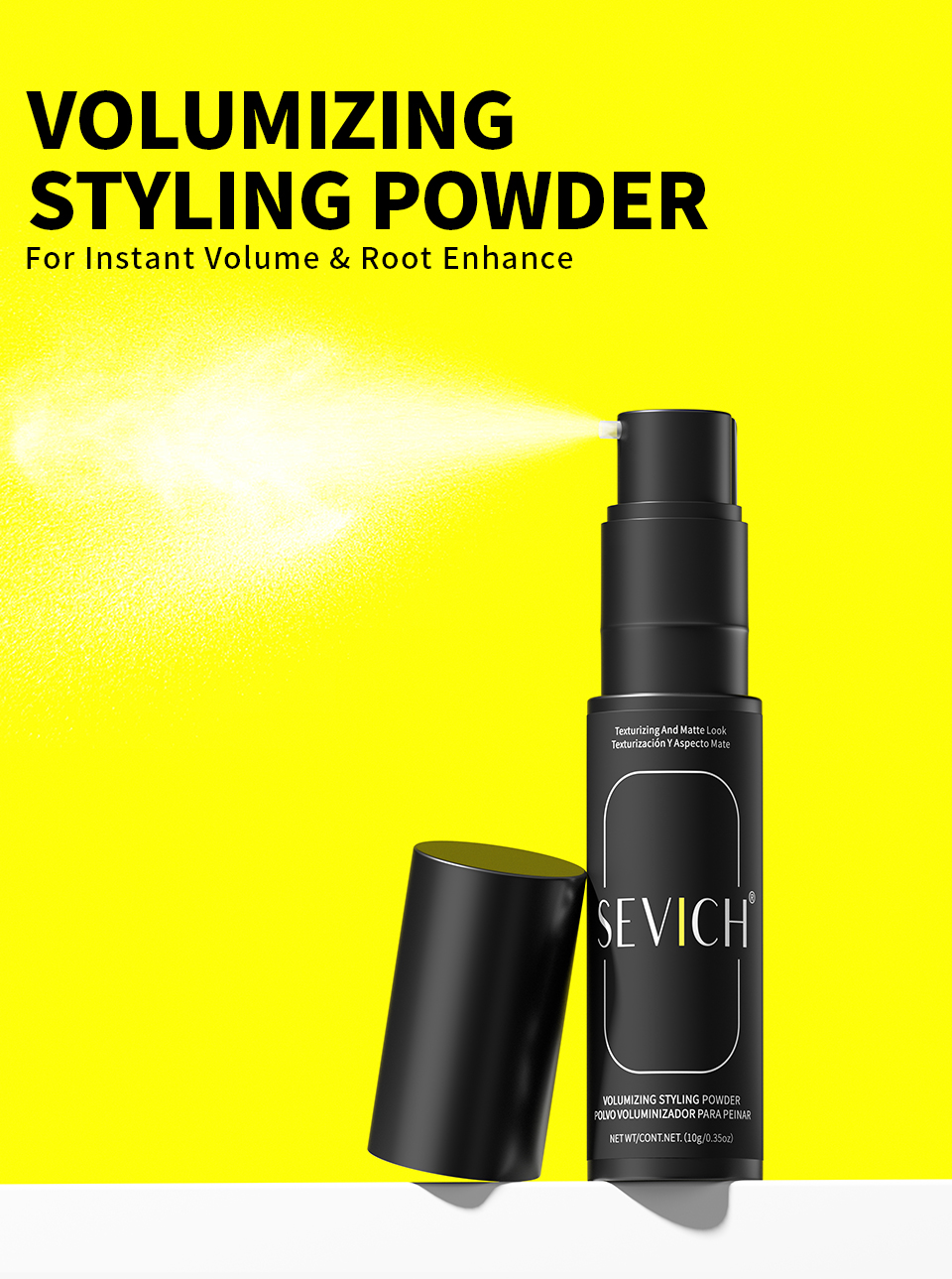 SEVICH Hair Styling Powder 10g For Extra Volume Powder Hair Powder Root ...