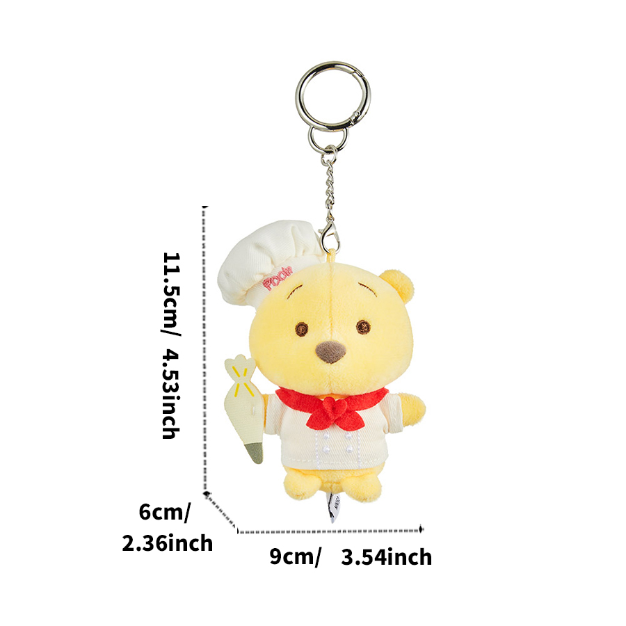 MINISO winnie the pooh series - baking themed doll charm collectible ...