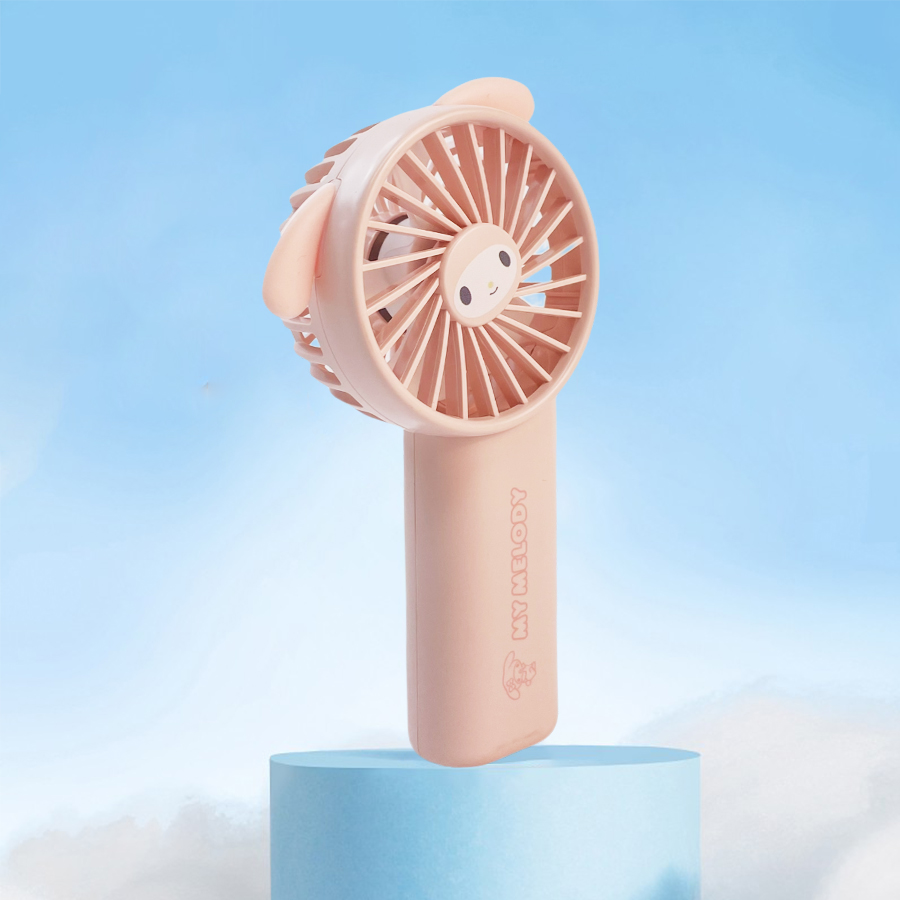 MINISO Sanrio Series Handheld Cooling Fan Adorable 1800mAh My Melody ...