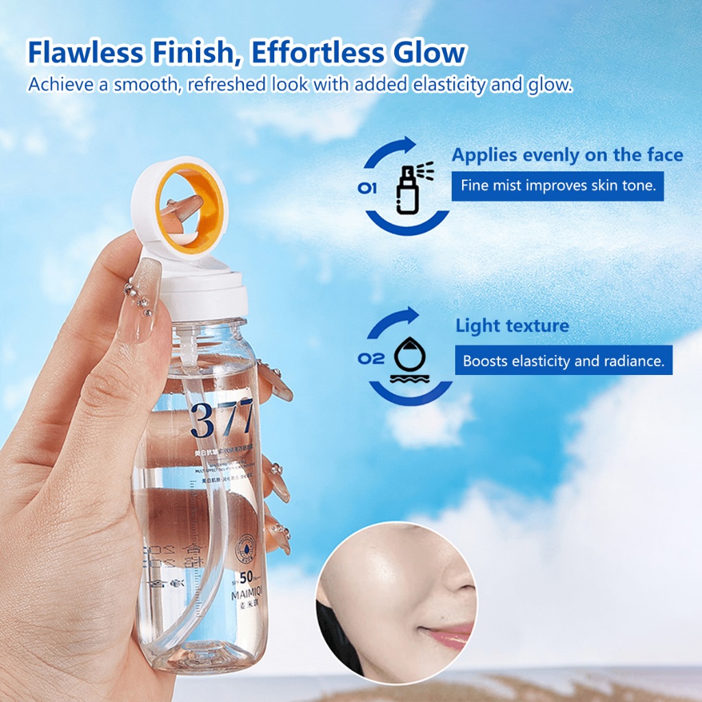 【SG】 377 Whitening Sunscreen Spray SPF 50 PA+++ Sweat Proof UV ...