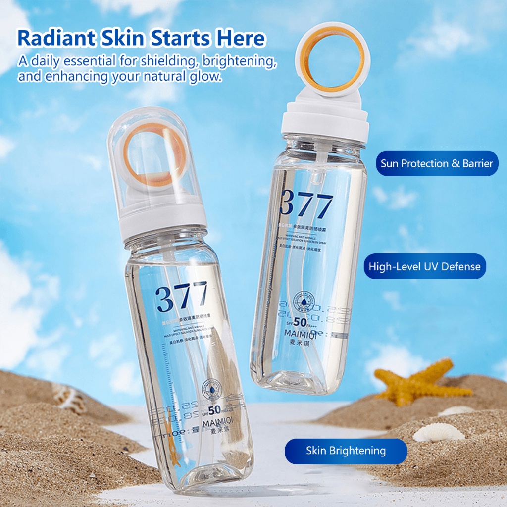【SG】 377 Whitening Sunscreen Spray SPF 50 PA+++ Sweat Proof UV ...