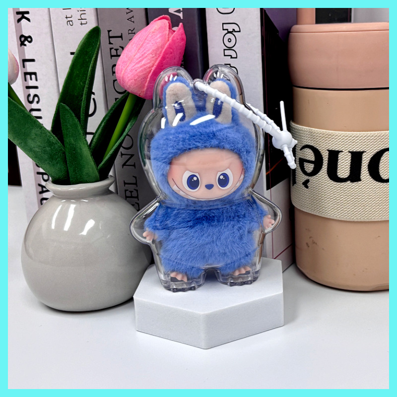 Mini Labubu V4 Protective Shell Case for 10cm LABUBU PIN OF LOVE Doll ...