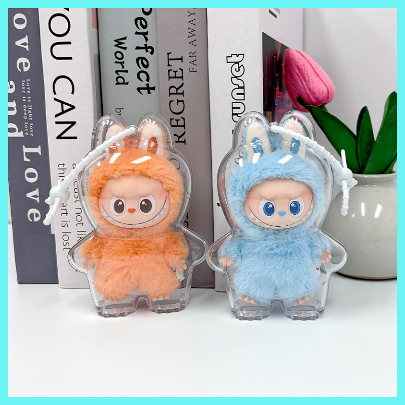 Mini Labubu V4 Protective Shell Case for 10cm LABUBU PIN OF LOVE Doll ...