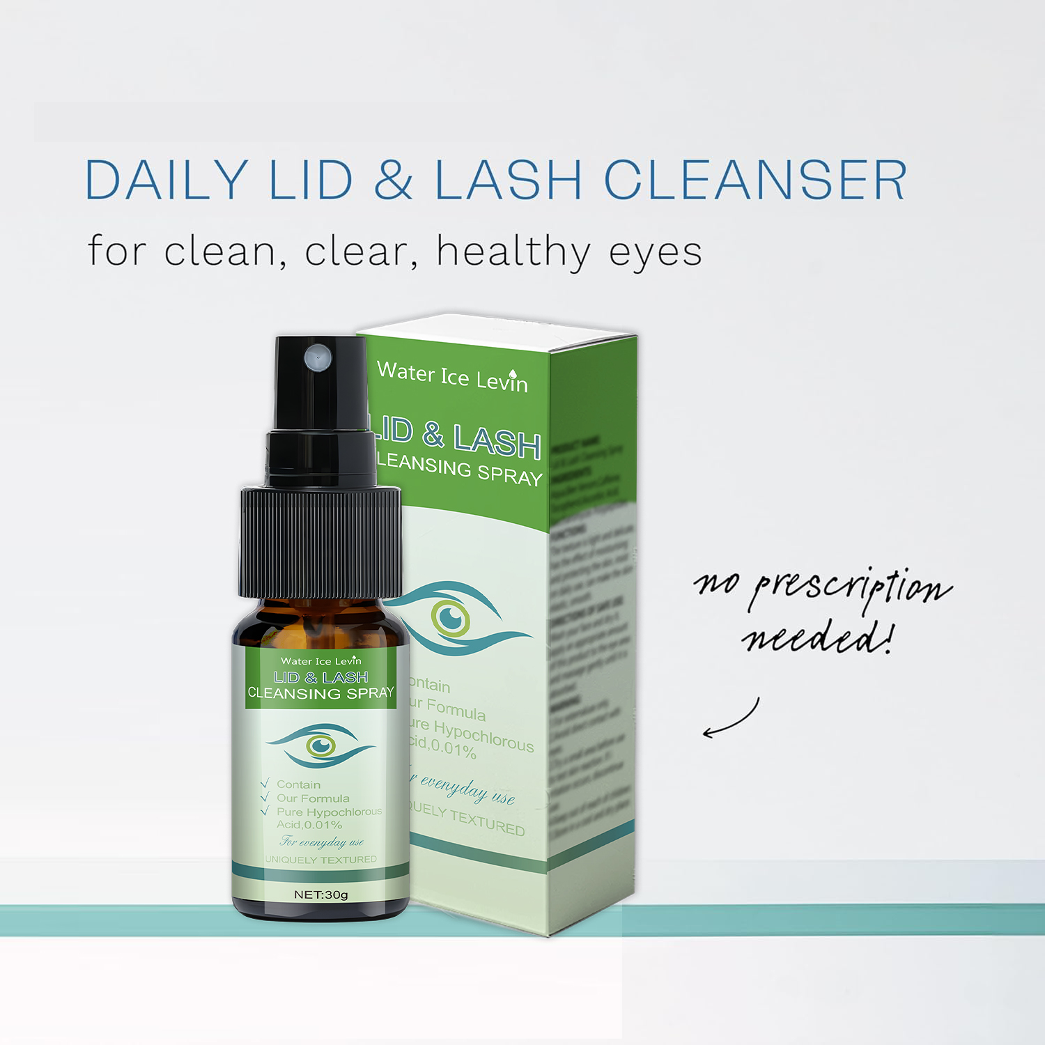 Gentle Eyelid and Lash Cleansing Spray | Eye Lid Soothing Formula ...