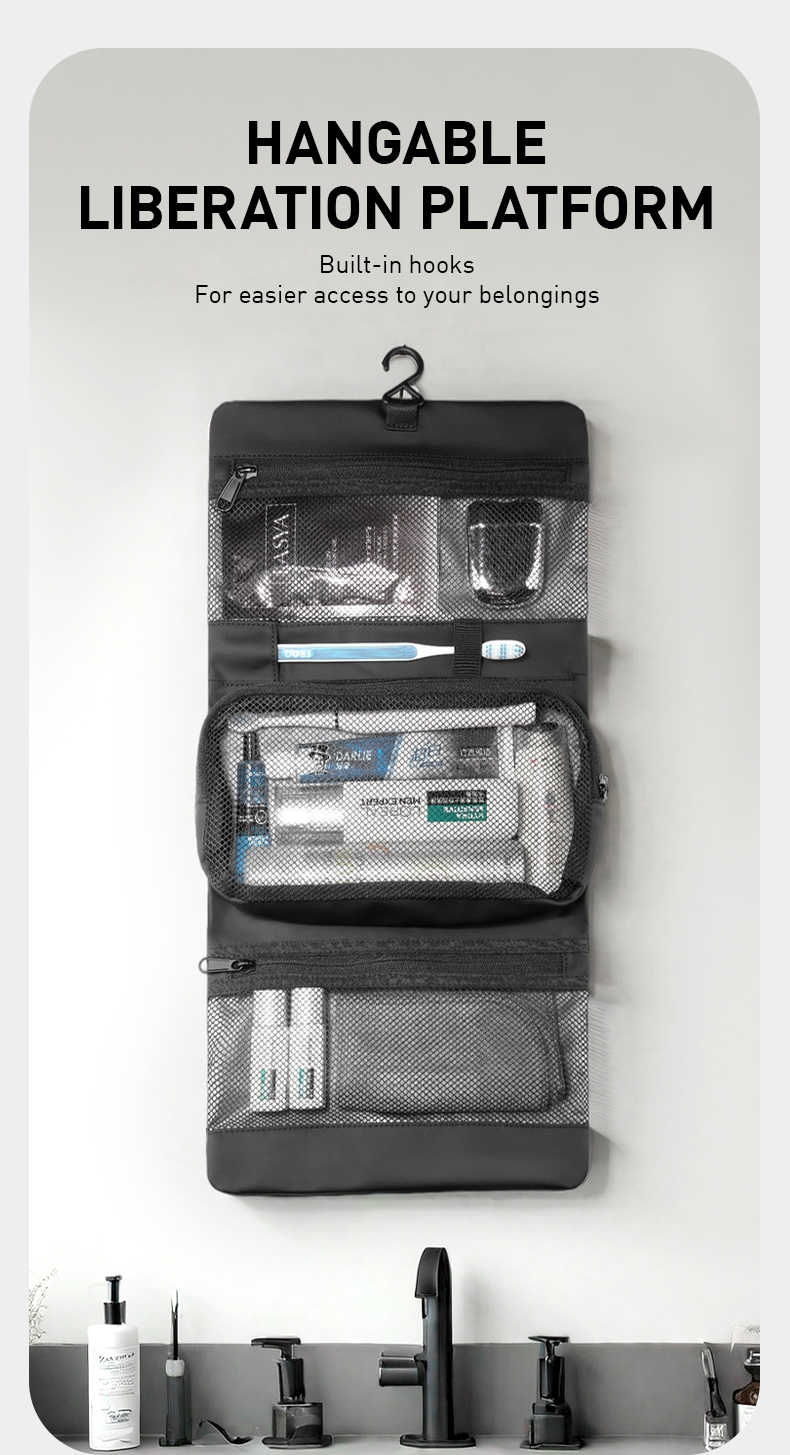 MARK RYDEN Hanging Organizer Toiletry Bag Travel Accessories Wash Bag ...