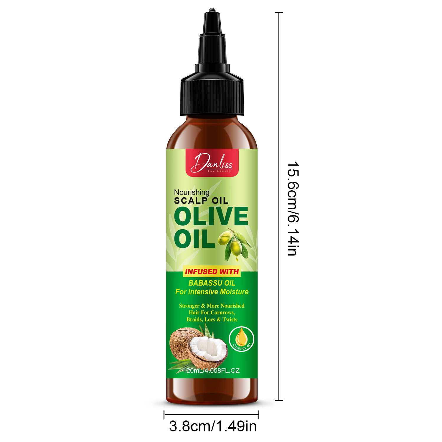 100% Pure Cold Pressed Natural Olive Oil for Deep Hydration and ...