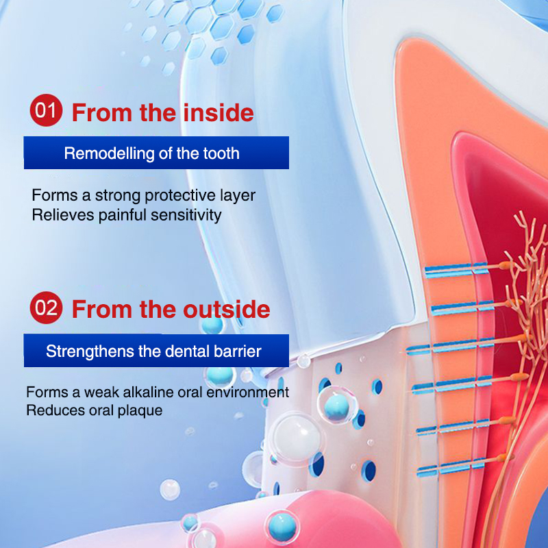 Dental Separator Toothpaste fluoride free solid toothpaste 100g Plaque ...