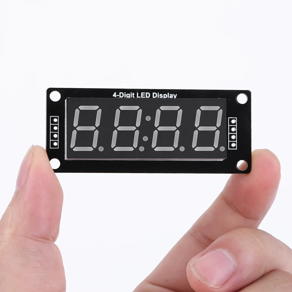 Single TM1637 0.56-inch LED Display Digital Tube Decimal 7-Segment 4 ...