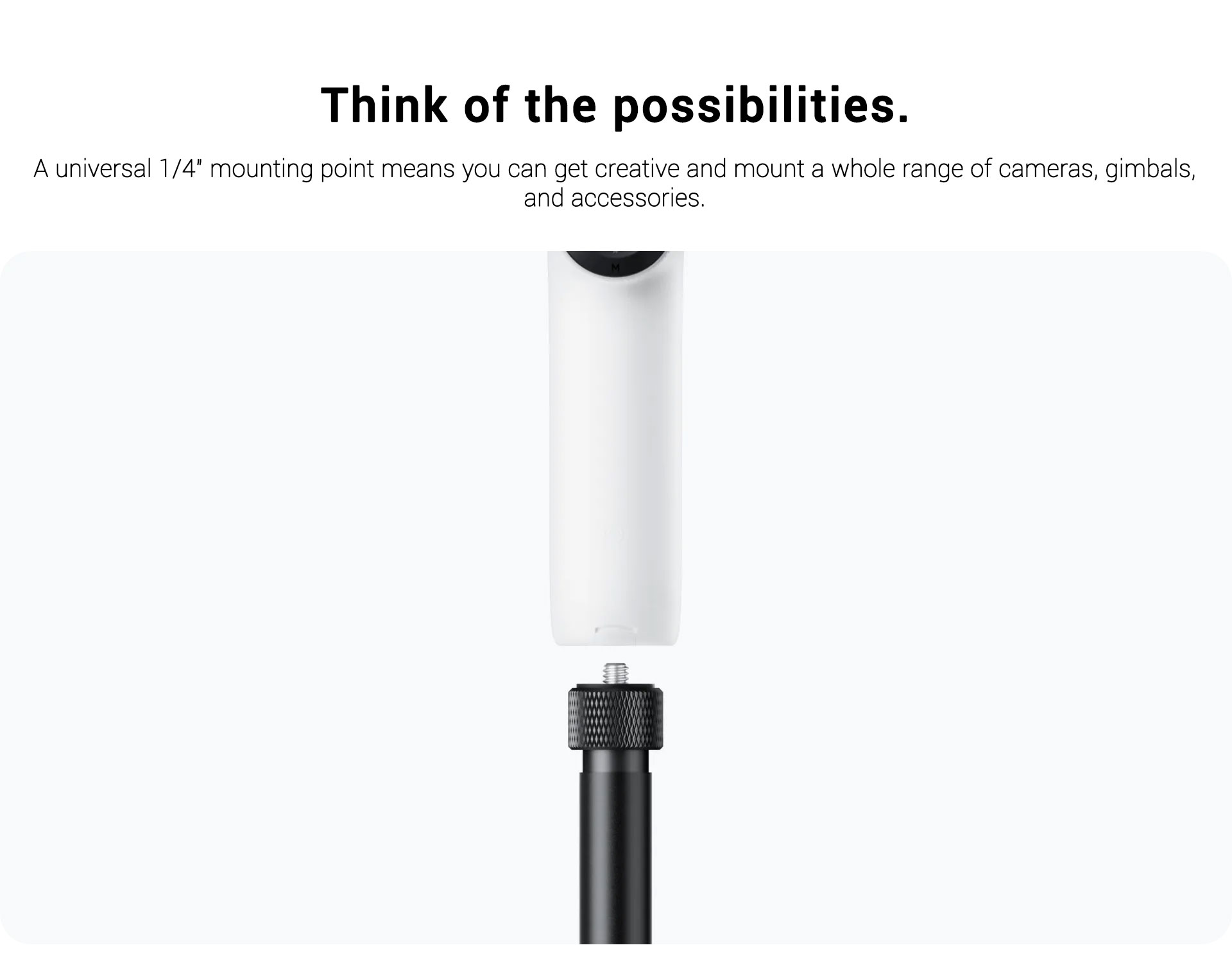 Insta360 Throwpod, 2-in-1 Tripod Selfie Stick, Auto-Unfolding Legs - View #9