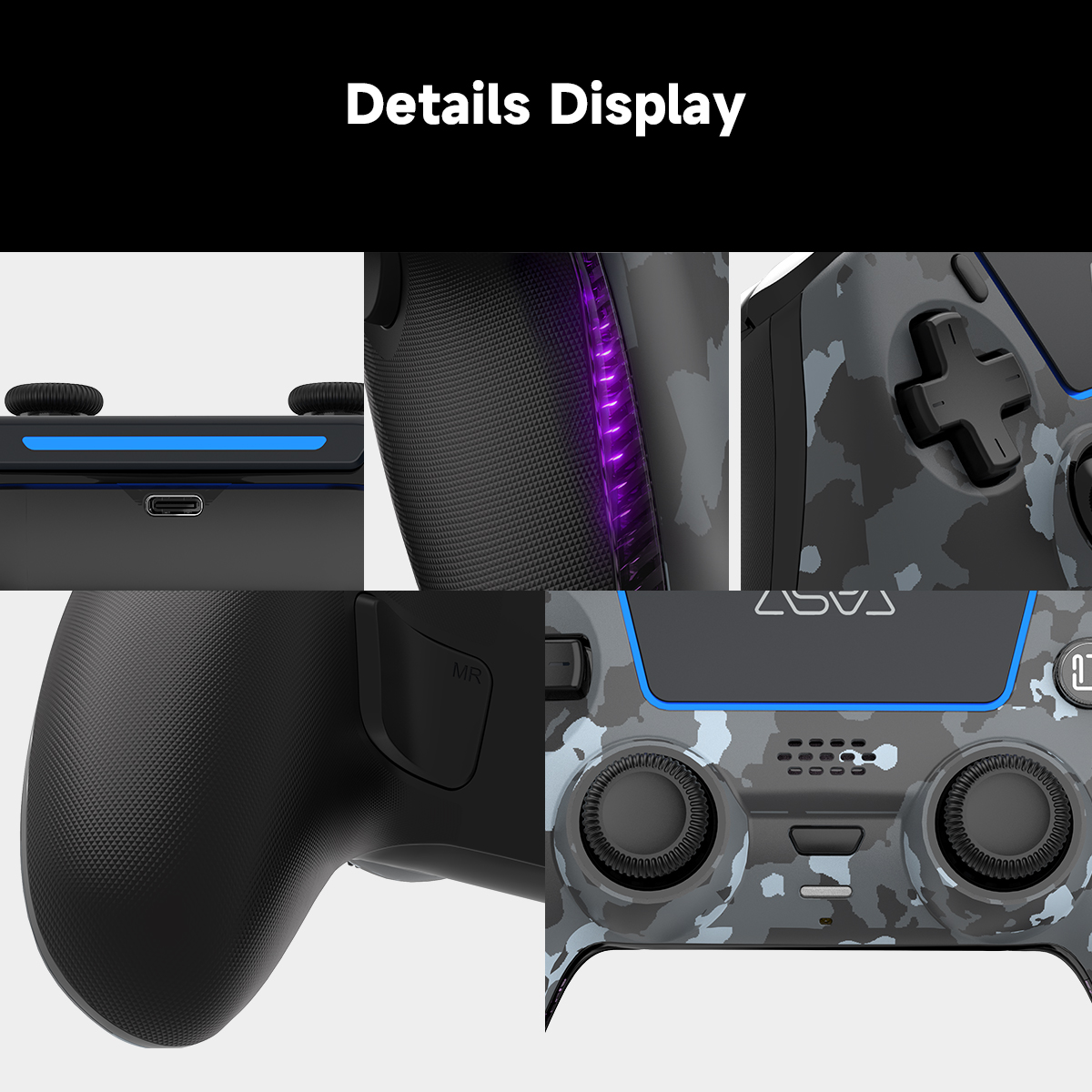 ASRVA SG-P Wireless gaming controller for Ps5,PC,Steam,Android,IOS ...