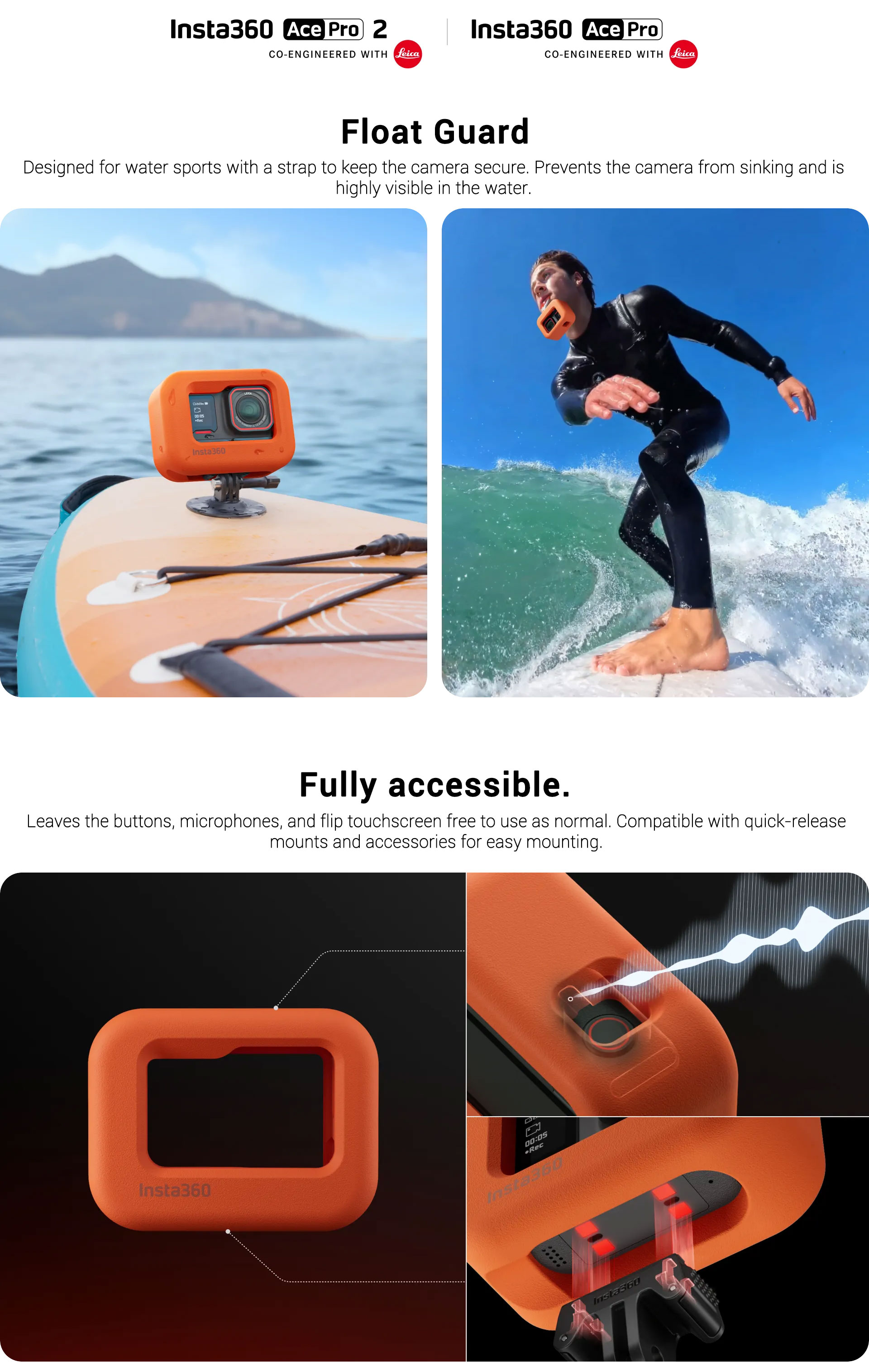 Insta360 Ace Pro Float Guard For Insta 360 Ace And AcePro Original | Philippines - View #12