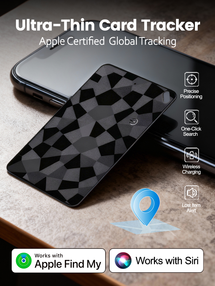 Ultra Slim Tracking Card Wallet Anti-Loss Gps Tracker Smart Location ...