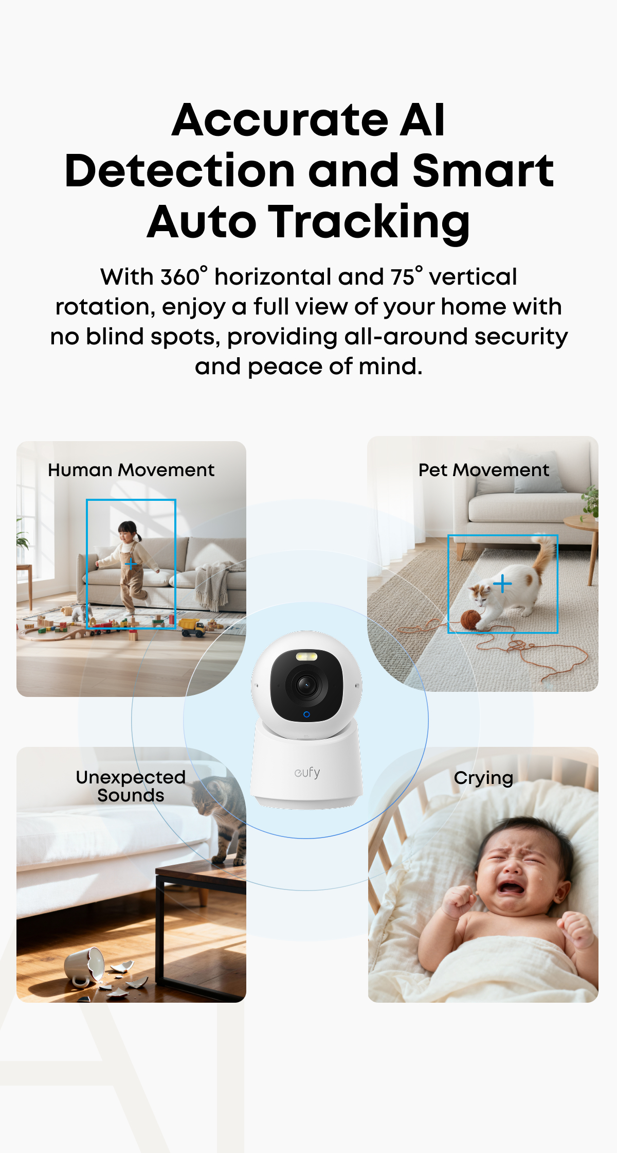 eufy by Anker Indoor Camera E30 Homekit Security camera 4K UHD Camera ...