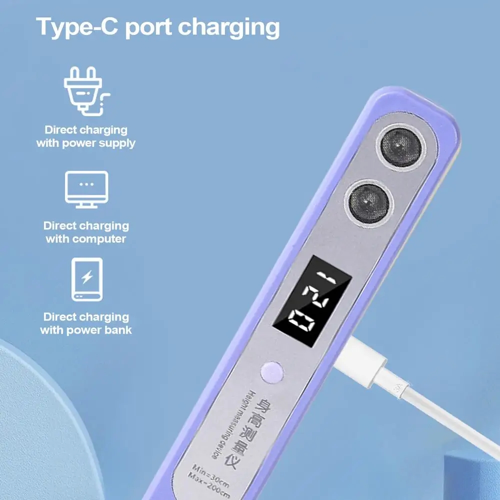 Ultrasonic Height Measure for Kids - Digital Height Ruler with HD ...