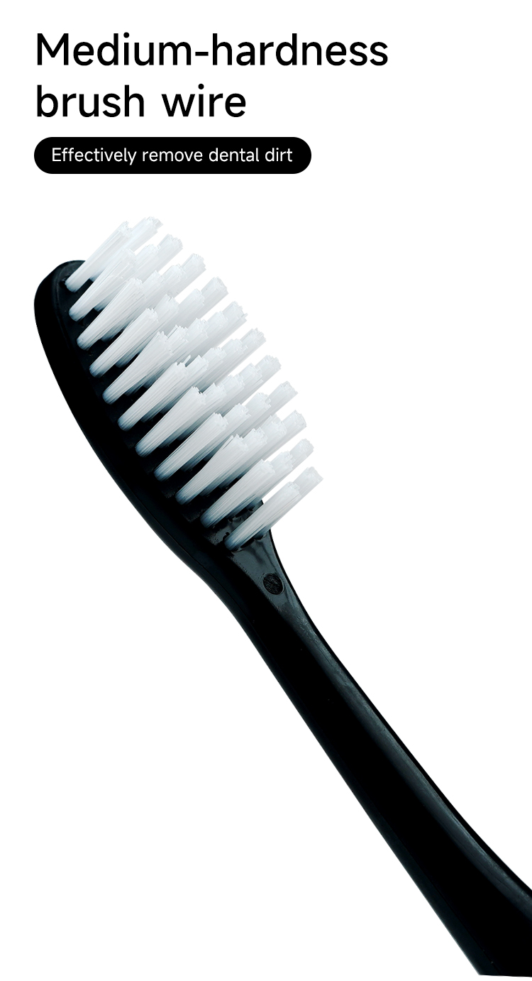 12-piece soft-bristled toothbrush with high-density bristle planting ...