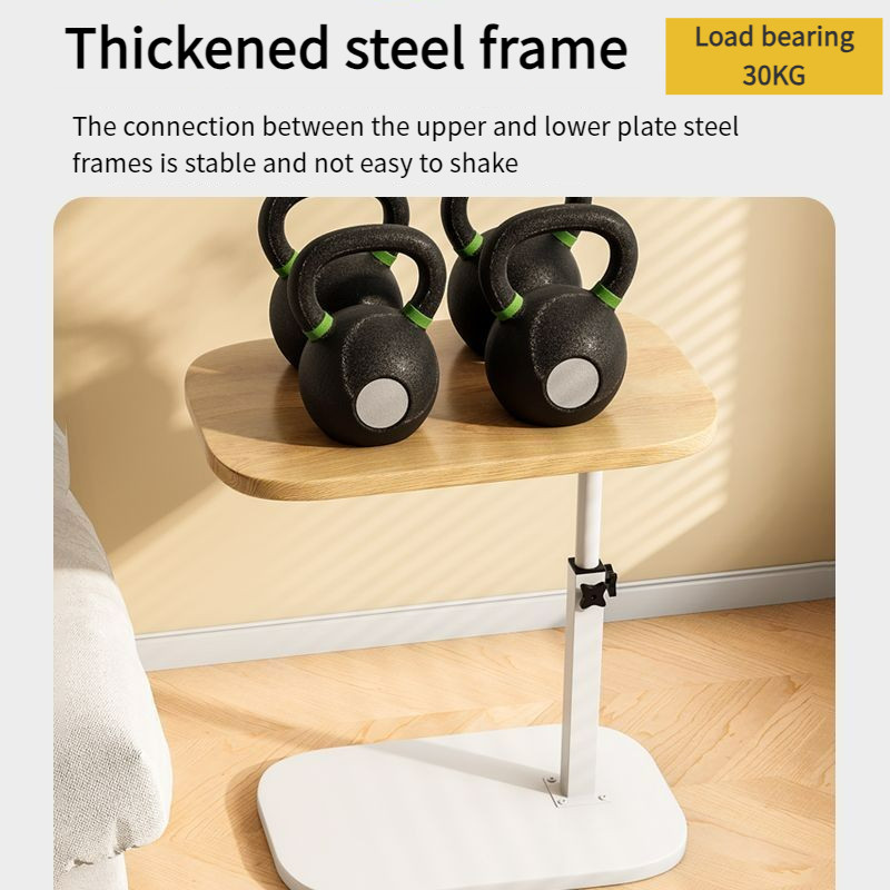 Foldable Adjustable Height Table Movable Coffee Table Adjustable Small ...