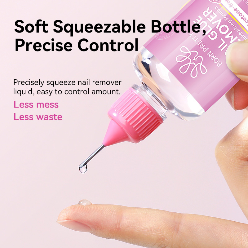 BORN PRETTY 30ml Glue Remover for Press-On/Gel Nail Stickers/False ...