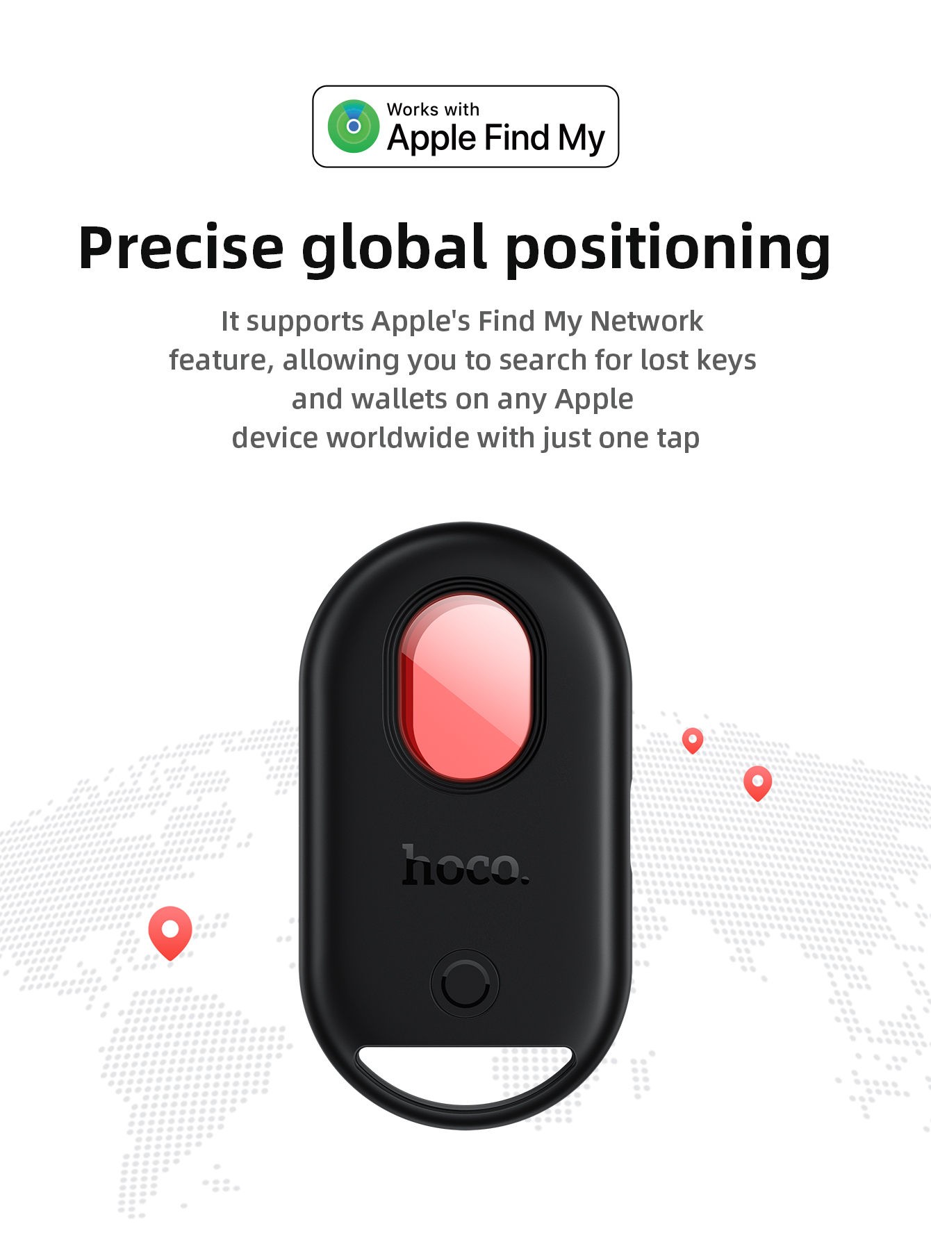 HOCO E95 Camera Detection And Anti-lost Device 2 in 1 Bluetooth Smart ...