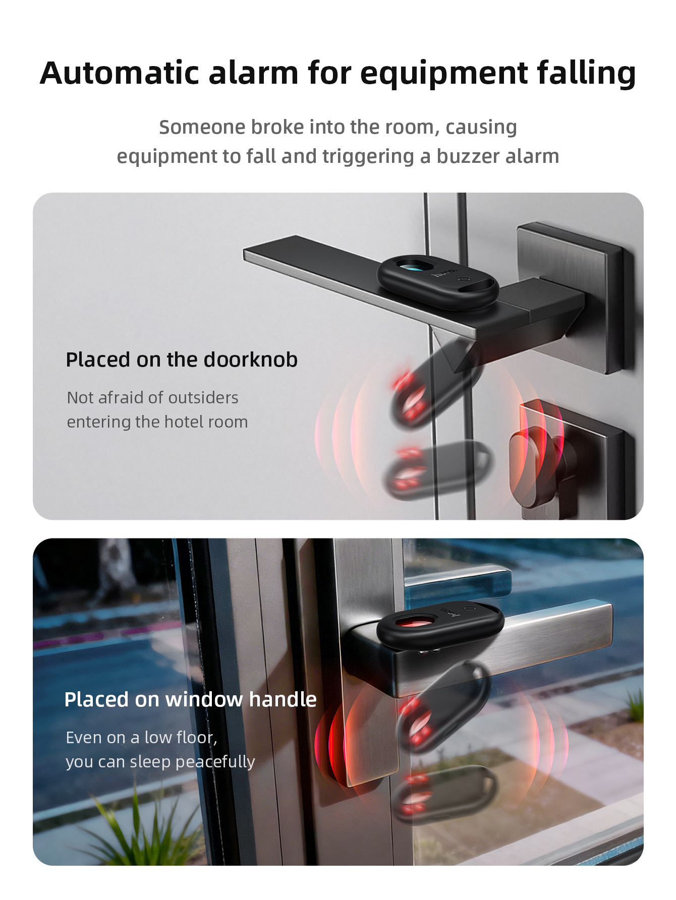 HOCO E95 Camera Detection And Anti-lost Device 2 in 1 Bluetooth Smart ...
