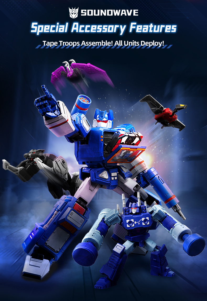 [NEW] Blokees Transformers Legend SOUNDWAVE Action Edition- AE03 ...