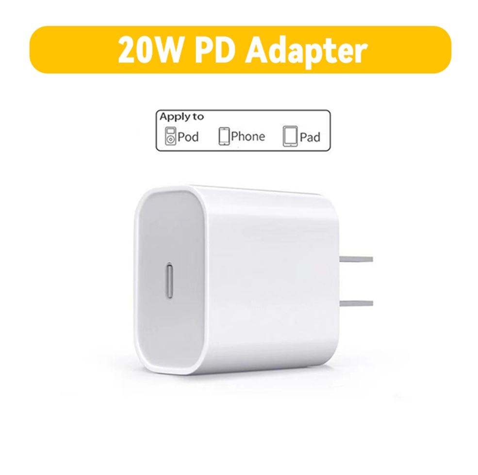 PD 20W USB C Charger for iPhone iPad Tablet and Phones Quick Charging ...