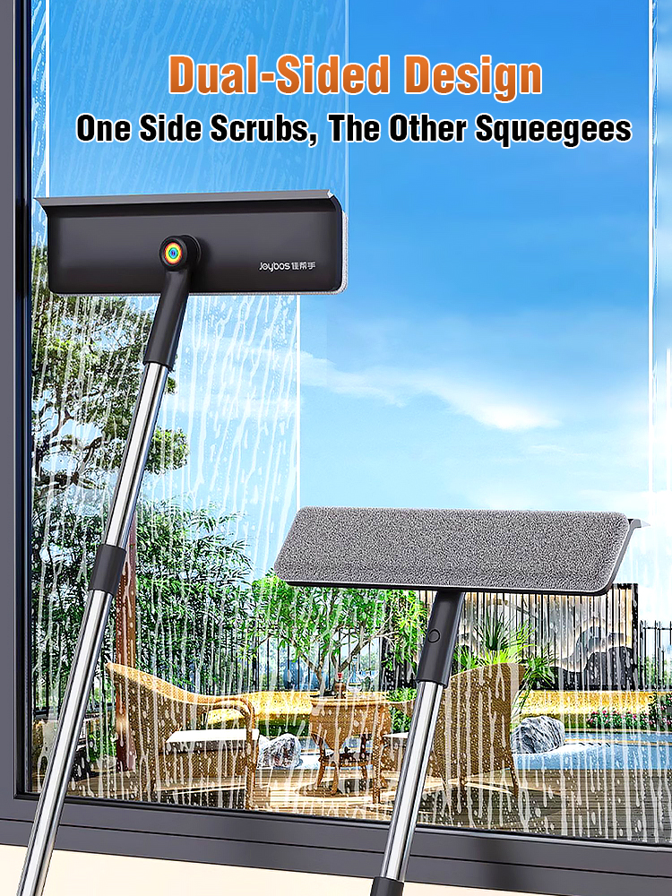 Joybos S05 Multifunction Window Brush 180 Degree Rainbow Rotation Clean ...